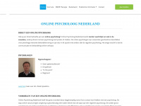 onlinepsycholoognederland.nl Webseite Vorschau