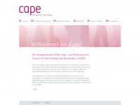 cape-stiftung.de Webseite Vorschau