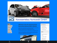 karosseriebau-norkowski.de Webseite Vorschau