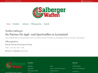 waffen-salberger.at Webseite Vorschau