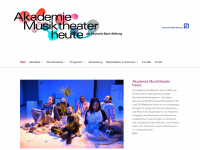 akademie-musiktheater-heute.de Webseite Vorschau