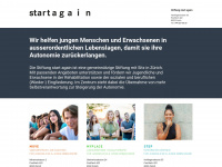stiftung-startagain.ch Webseite Vorschau