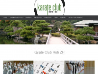 karate-rueti-zh.ch Webseite Vorschau