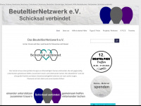 beuteltiernetzwerk.com Webseite Vorschau