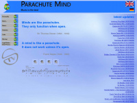 parachute-mind.net Webseite Vorschau