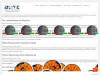kfz-blitz.de Webseite Vorschau