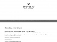 bootsbau-jenskrueger.de Webseite Vorschau