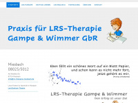 lrs-therapie-miesbach.de Webseite Vorschau