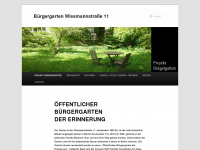 buergergartenwissmannstrasse.wordpress.com Webseite Vorschau