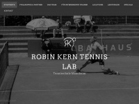robinkerntennislab.com Webseite Vorschau