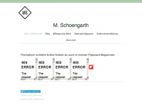 m-schoengarth.de Webseite Vorschau