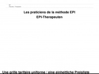 epi-extractions.com Webseite Vorschau