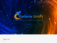 galaxia.de Webseite Vorschau