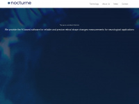 nocturne.one Webseite Vorschau