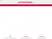 luftensteiner-eu.at Webseite Vorschau