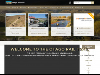 otagorailtrail.co.nz Webseite Vorschau