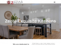 zentekitchens.com.au Webseite Vorschau