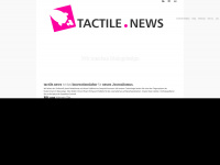 tactile.news Webseite Vorschau