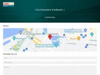 cdu-stbez1.de Webseite Vorschau