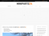 miniparts24.com Webseite Vorschau