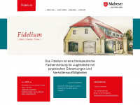 malteser-fidelium.de Webseite Vorschau