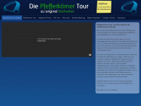 pfefferkörner-tour.de Webseite Vorschau