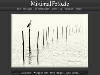 minimalfoto.de Webseite Vorschau