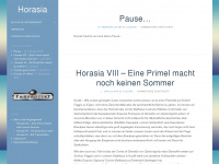 horasia.com Webseite Vorschau