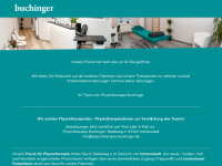 physiotherapie-buchinger.de Webseite Vorschau