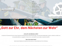feuerwehr-wutöschingen.de Webseite Vorschau