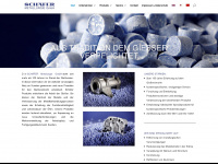 schaefer-metallurgie.de Webseite Vorschau