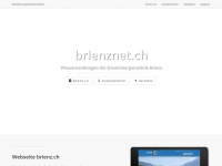 brienznet.ch Webseite Vorschau