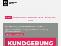 grundgesetz-fuer-alle.de Webseite Vorschau