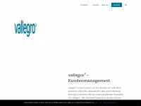 vallegro.cc Webseite Vorschau