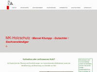 klumpp-holzschutz.de Webseite Vorschau