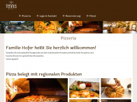pizzeria-tennis.com Webseite Vorschau