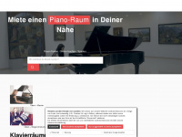 piano.me Webseite Vorschau