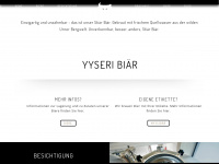 stiärbiär.ch Webseite Vorschau