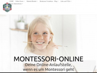 montessori-online.com Webseite Vorschau