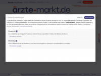 aerzte-markt.de Webseite Vorschau