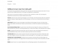 hol-aktuell.de Webseite Vorschau