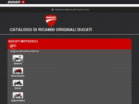 ricambi-ducati.it Webseite Vorschau