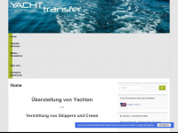 yachttransfer.eu Webseite Vorschau