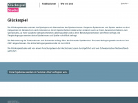 glücksspielstudie.ch Webseite Vorschau
