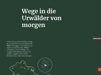 thueringer-urwaldpfade.de Webseite Vorschau