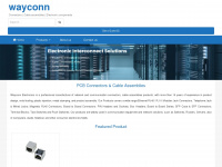 wayconn.com Webseite Vorschau