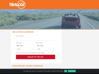 hire.car Webseite Vorschau