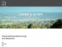 acher-und-acher.de Webseite Vorschau