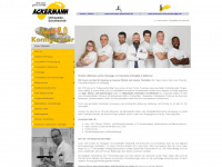 ackermann-orthopaedie.de Webseite Vorschau