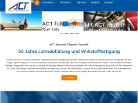 act-gmbh.de Webseite Vorschau